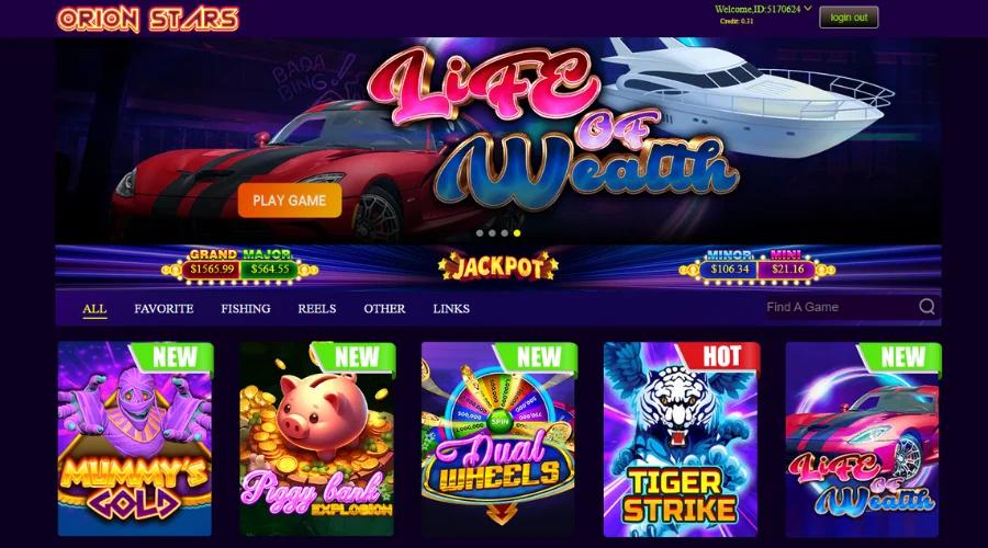 play Orion Stars online no download